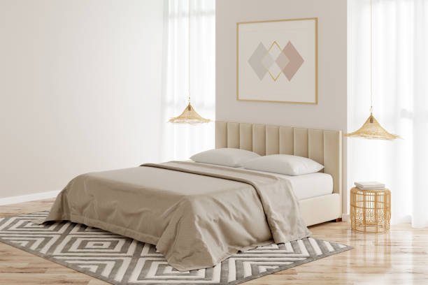 Modern Vertical Channel Bed