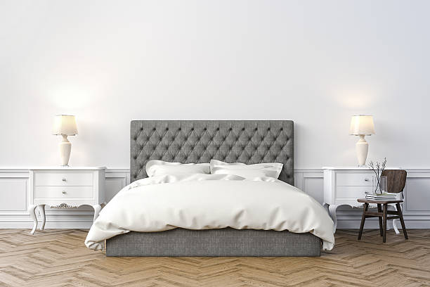 Luxury Diamond Tufted Bed
