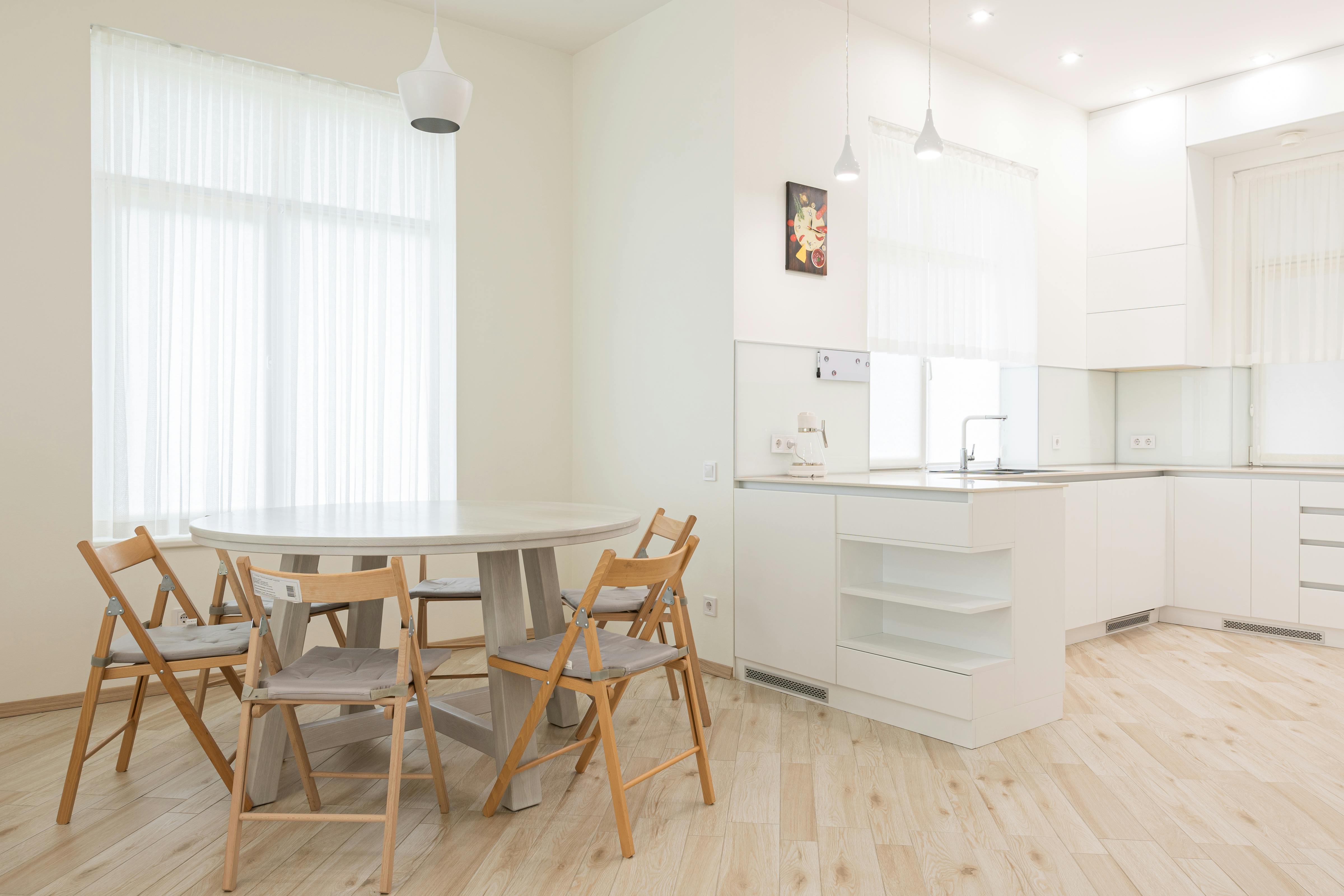 Modern Scandinavian Dining Set