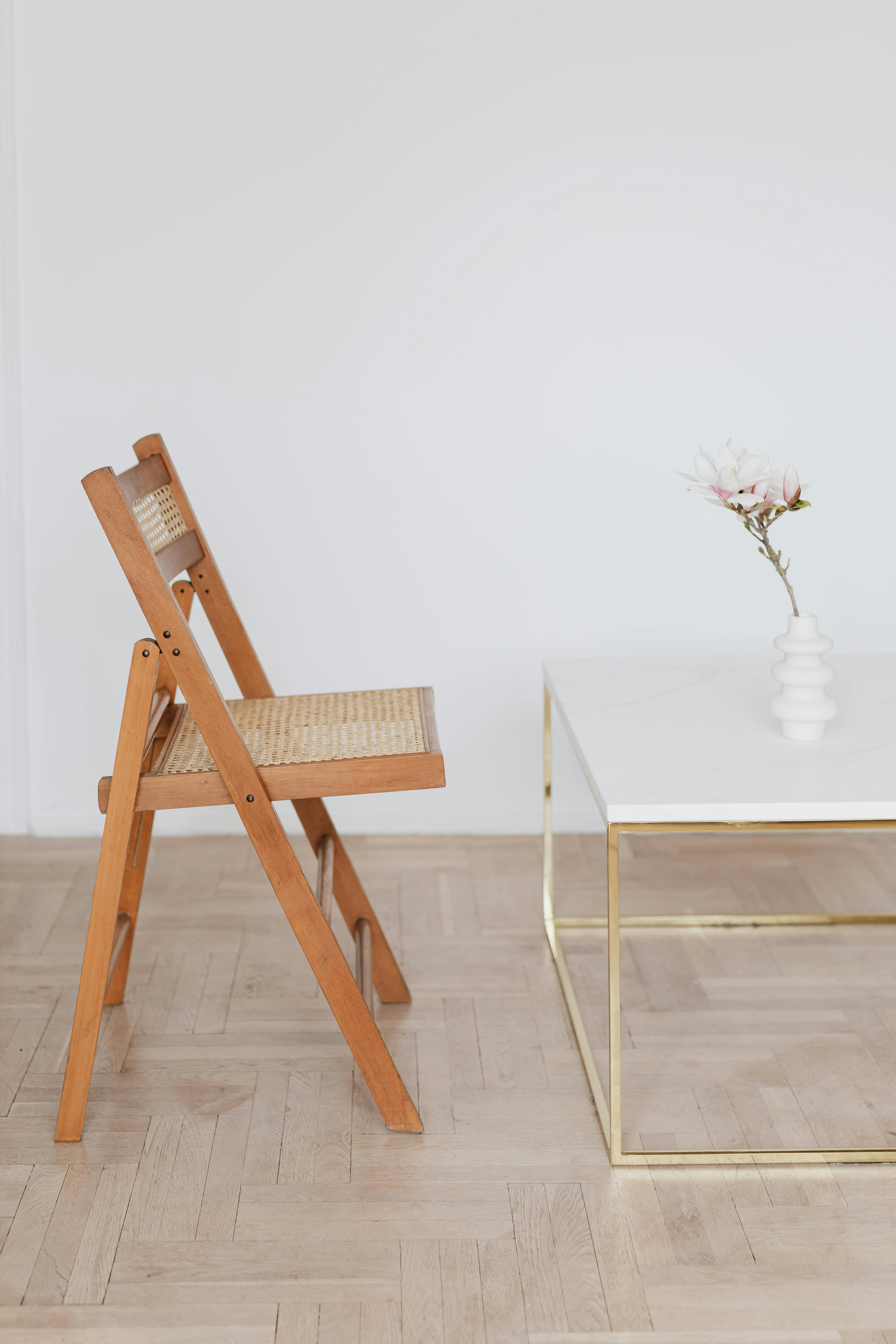 Cane Folding Chair