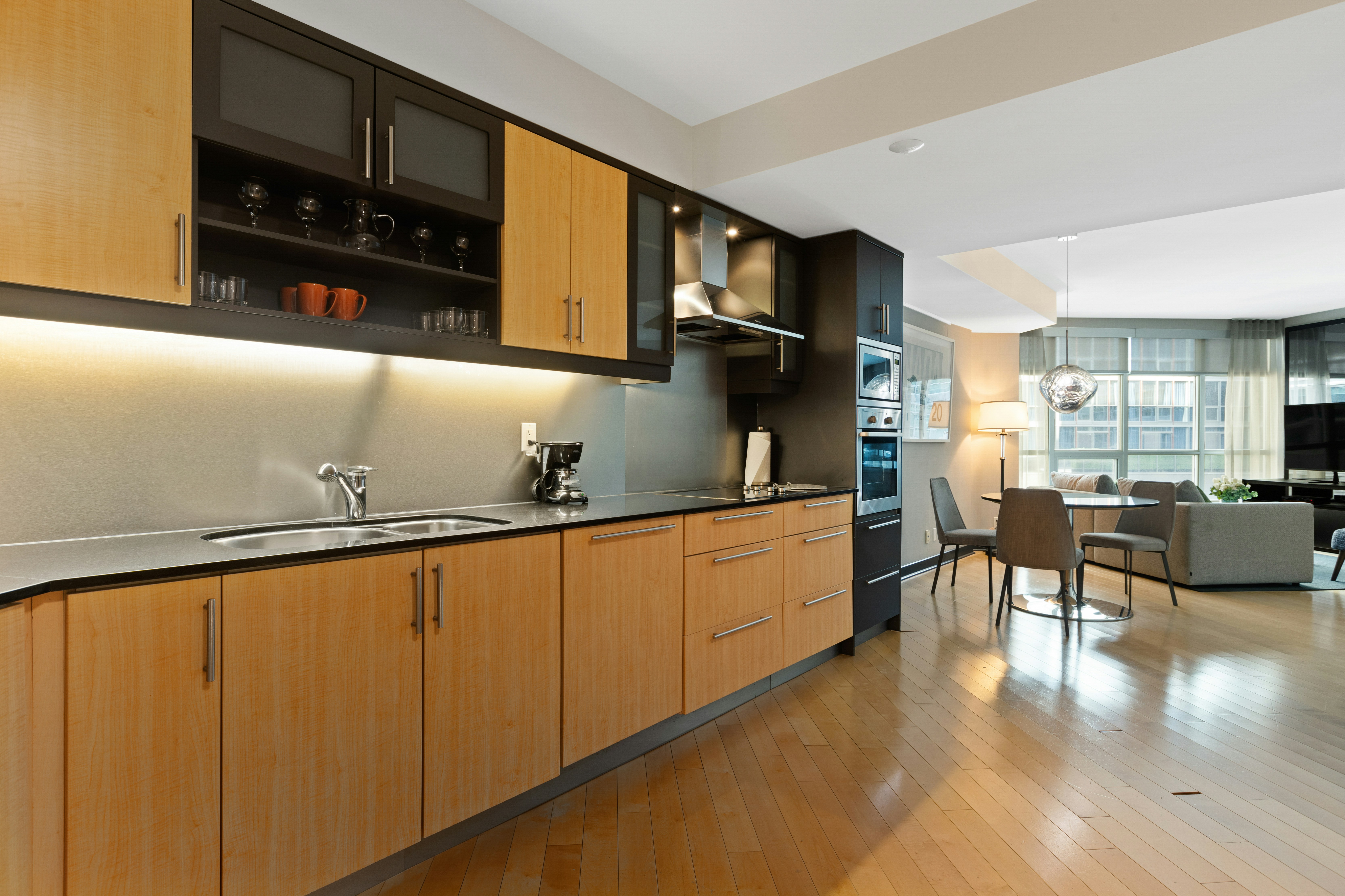 Modern Galley Kitchen