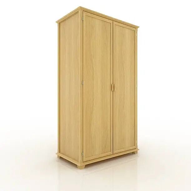 Traditional 2-Door Wardrobe